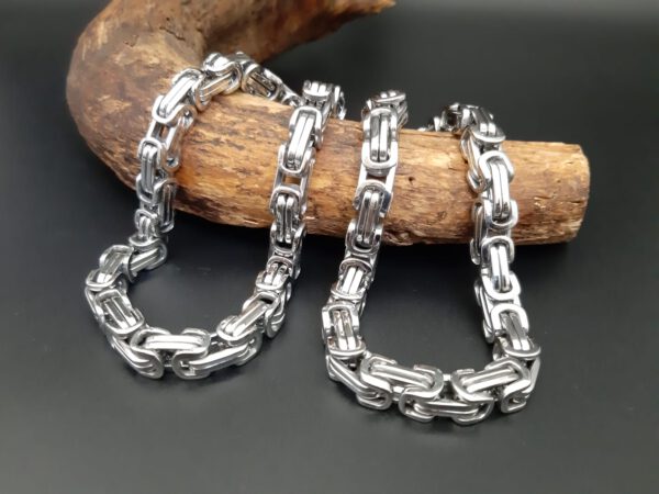 8 mm Königskette silber