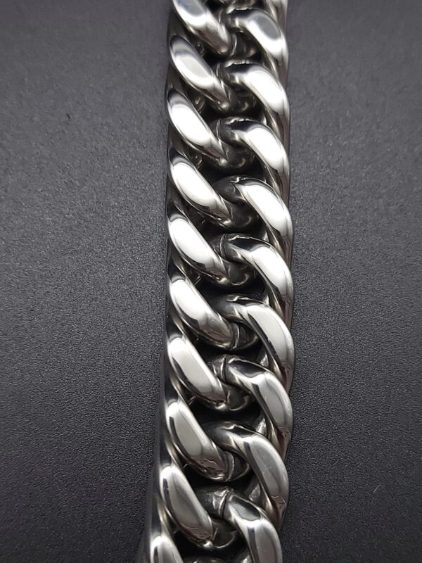 20 mm Panzerkette silber-glänzend – Bild 3
