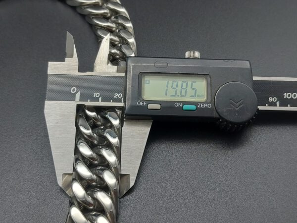 20 mm Panzerkette silber-glänzend – Bild 5