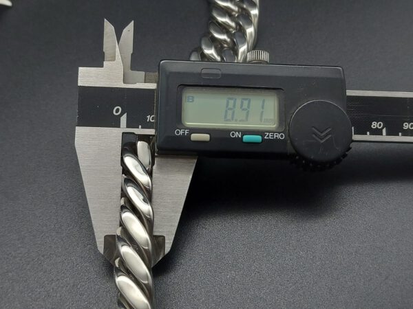 20 mm Panzerkette silber-glänzend – Bild 6