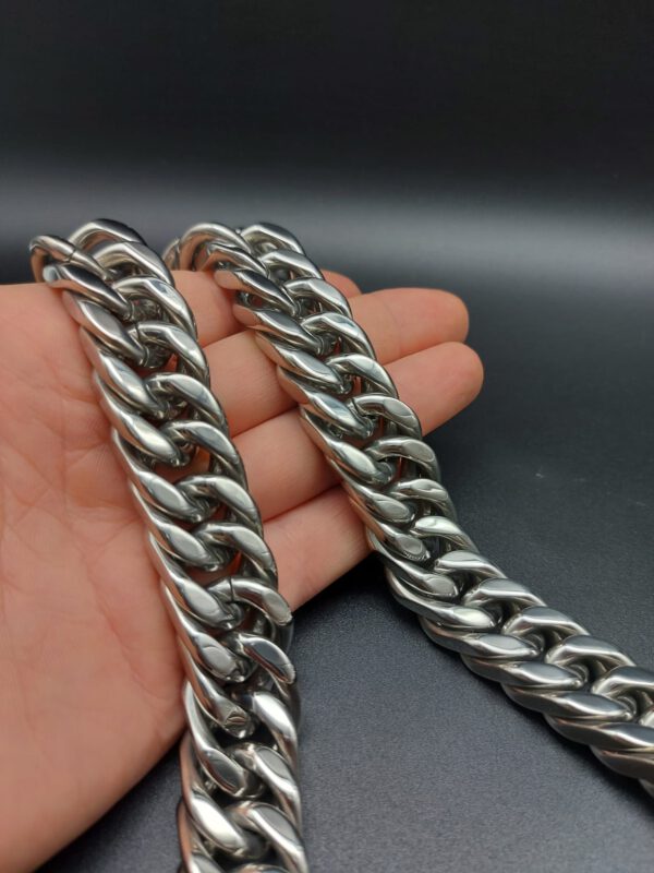 20 mm Panzerkette silber-glänzend – Bild 7