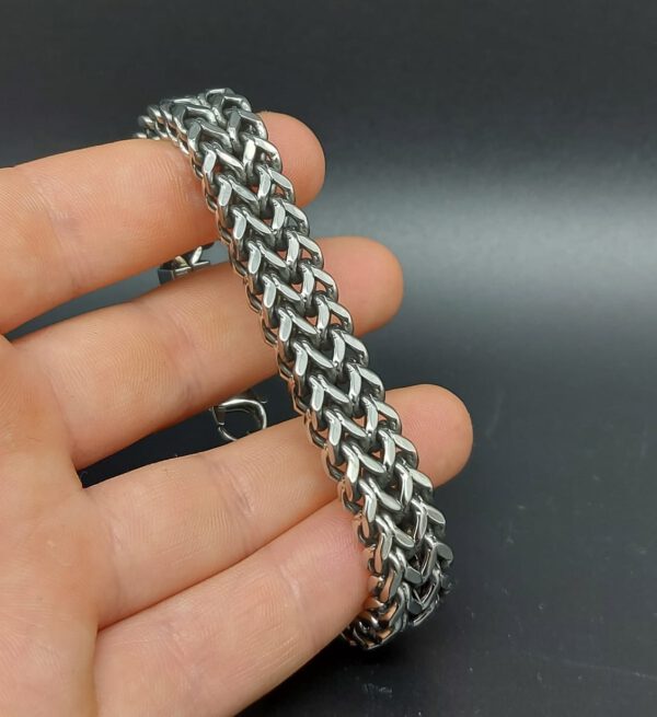 Panzerarmband Vierkant – Bild 3