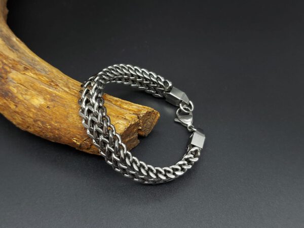 Panzerarmband Vierkant – Bild 2