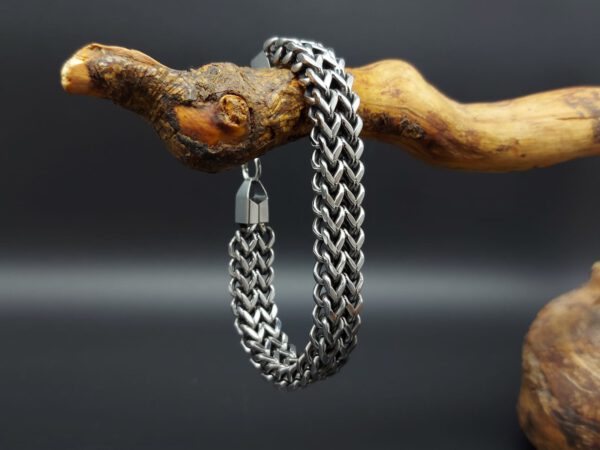Panzerarmband Vierkant
