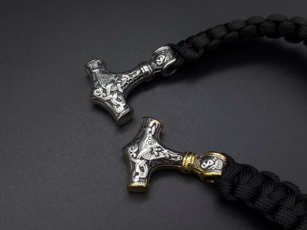 Thors Hammer mit Stoffband – Bild 2