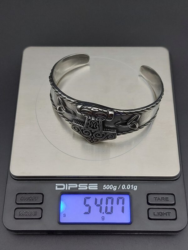 XL Thors Hammer Armreif – Bild 7