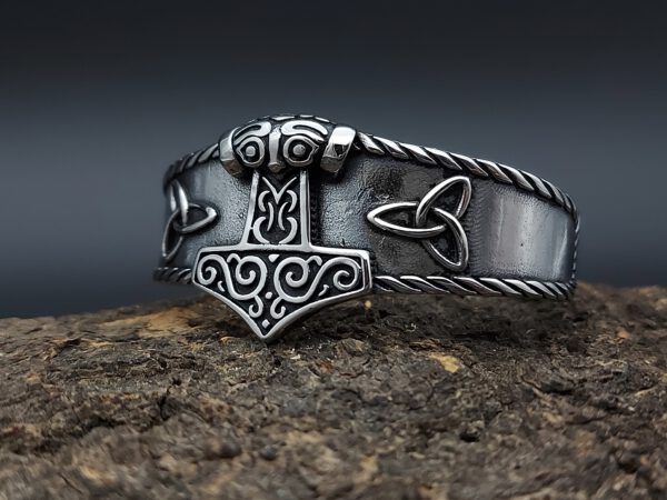 XL Thors Hammer Armreif – Bild 2