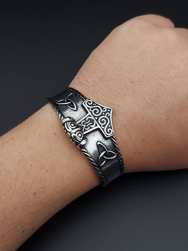 XL Thors Hammer Armreif – Bild 10