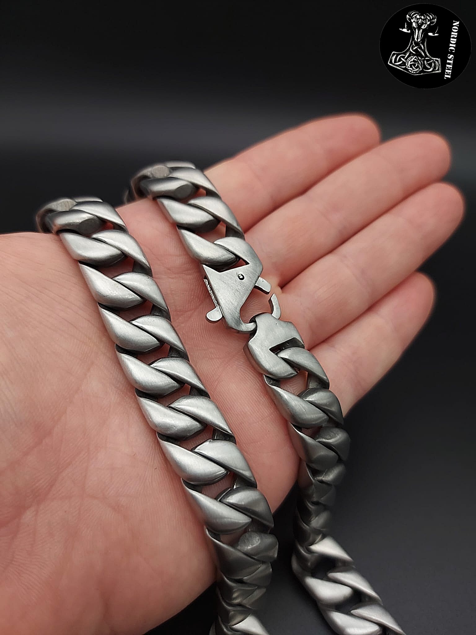 15 mm Panzerkette Matt – Silber