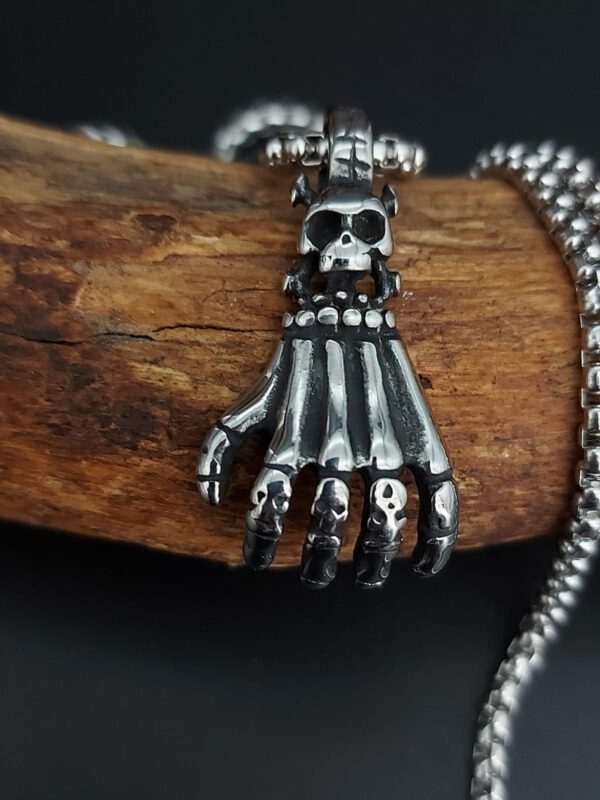 Skeletthand Skull – Bild 2