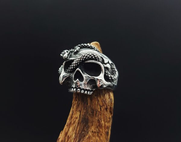 Skull mit Schlange – Bild 7