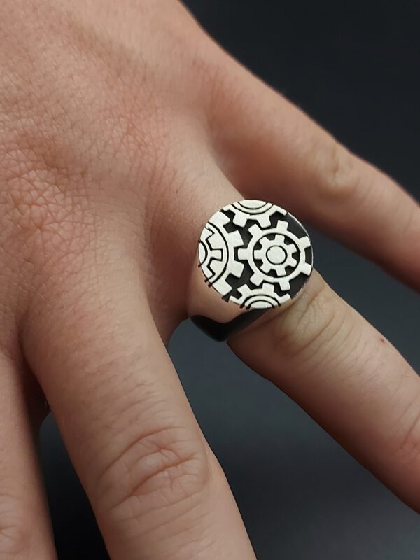 Zahnräder 925er Sterlingsilber – Bild 12