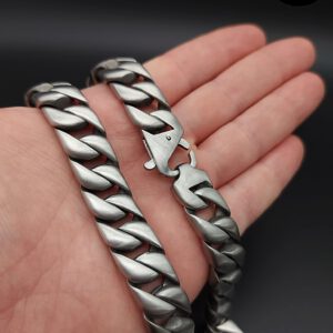 15 mm Panzerkette Matt - Silber