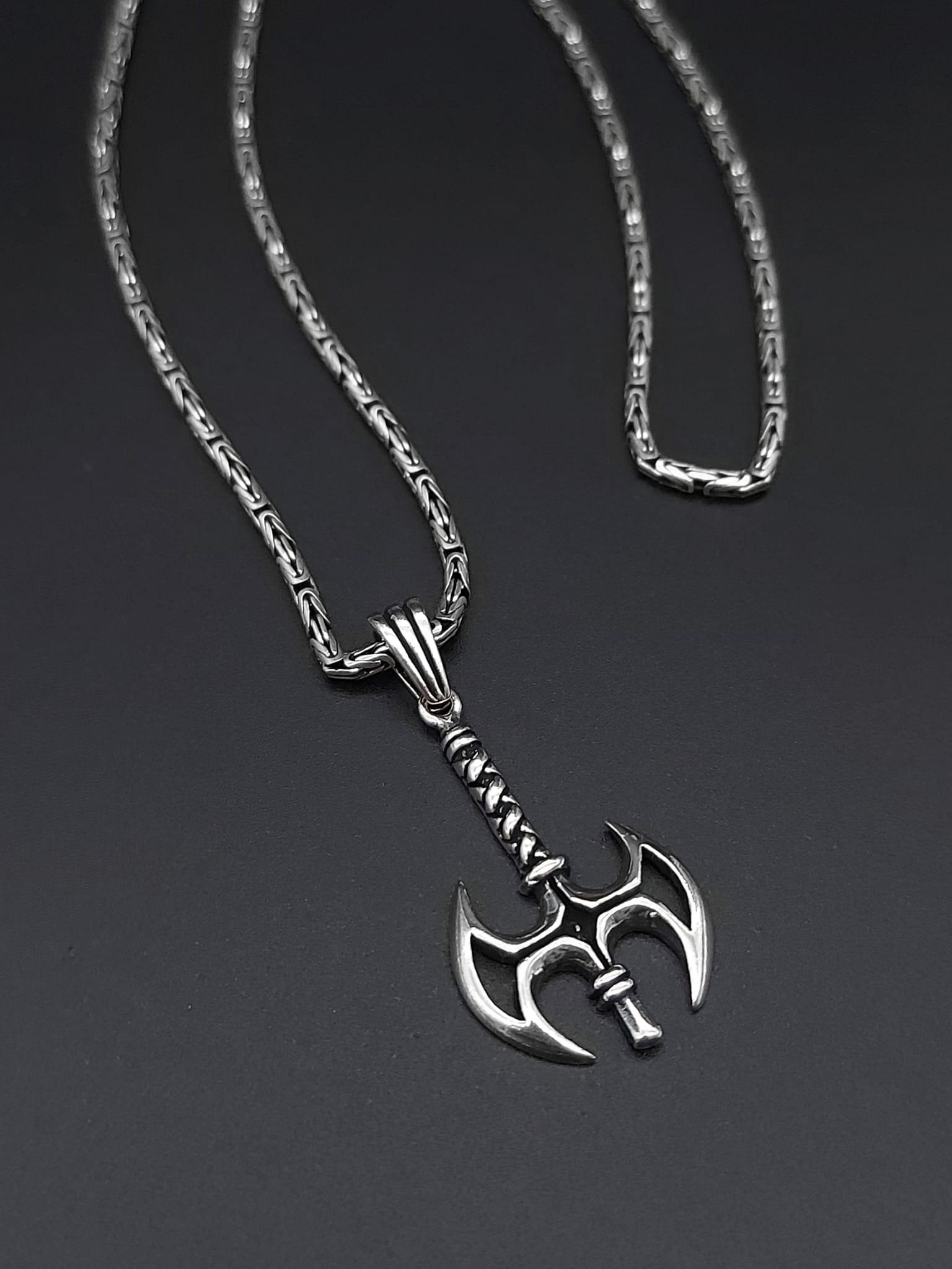 Streitaxt 5,6 Gramm Sterlingsilber 925er – Bild 8