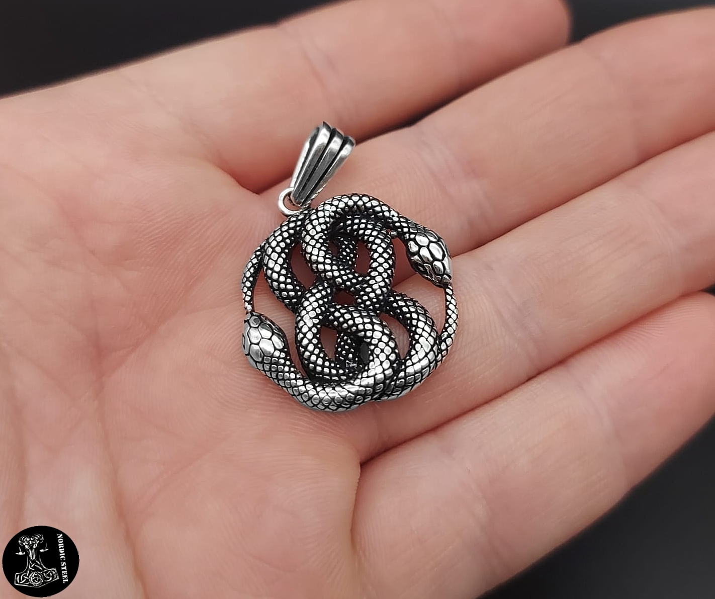 Schlangen 7,3 Gramm Sterlingsilber 925er